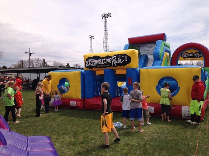 ribfest 2014 bouncy houses